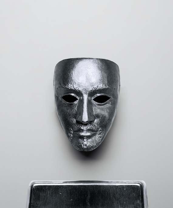 King Baldwin IV Mask: Kingdom of Heaven, Venetian Masquerade Mask