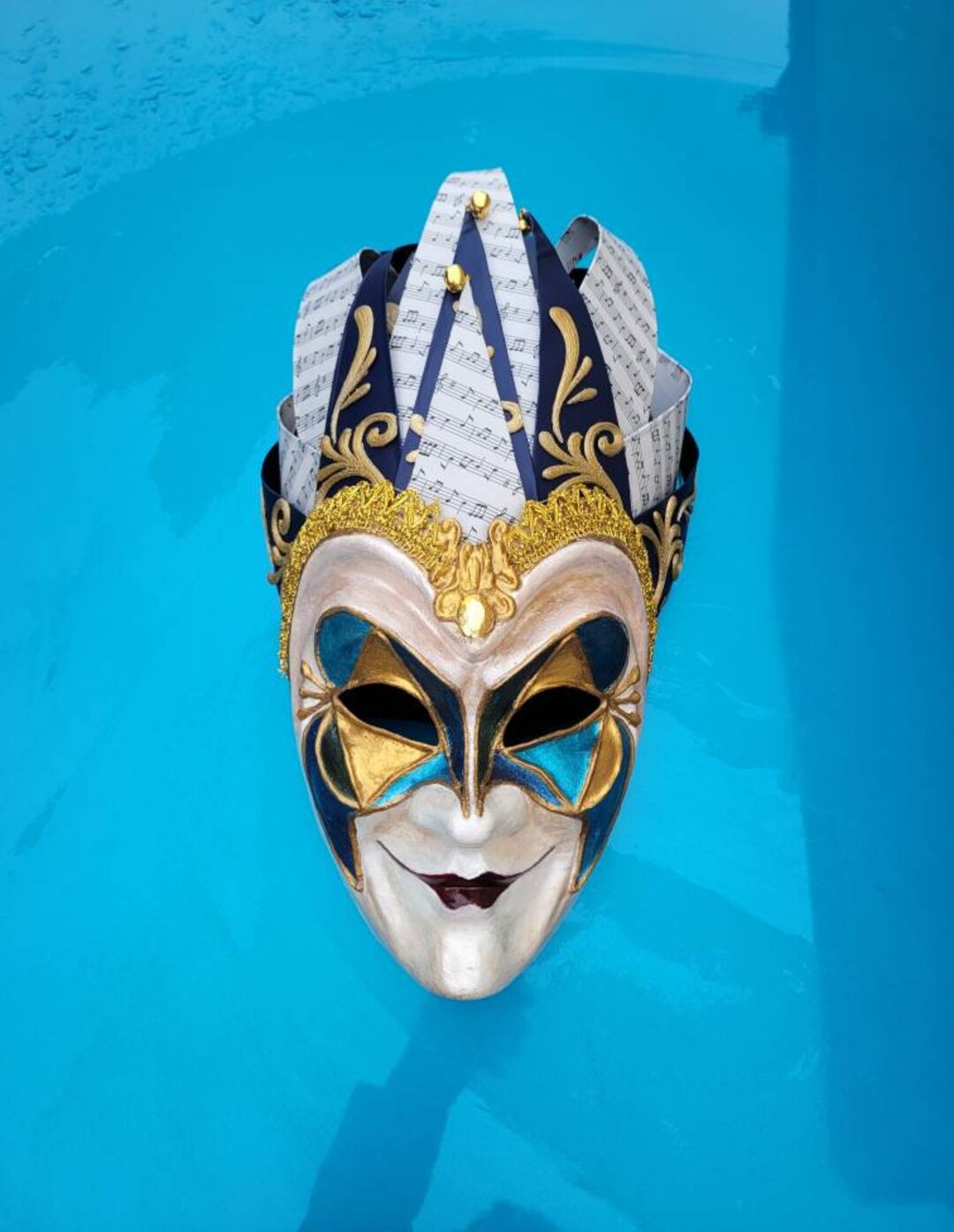Venetian Mask Joker Mask Rio Venice Carnival Jester - Etsy