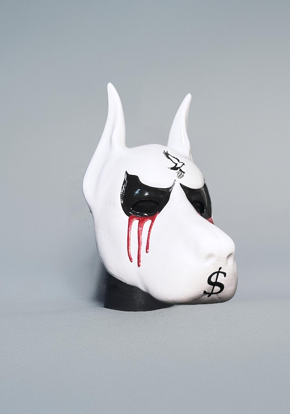 Hollywood Undead J-dog Mask: Handmade Cartoon Dog, Cosplay