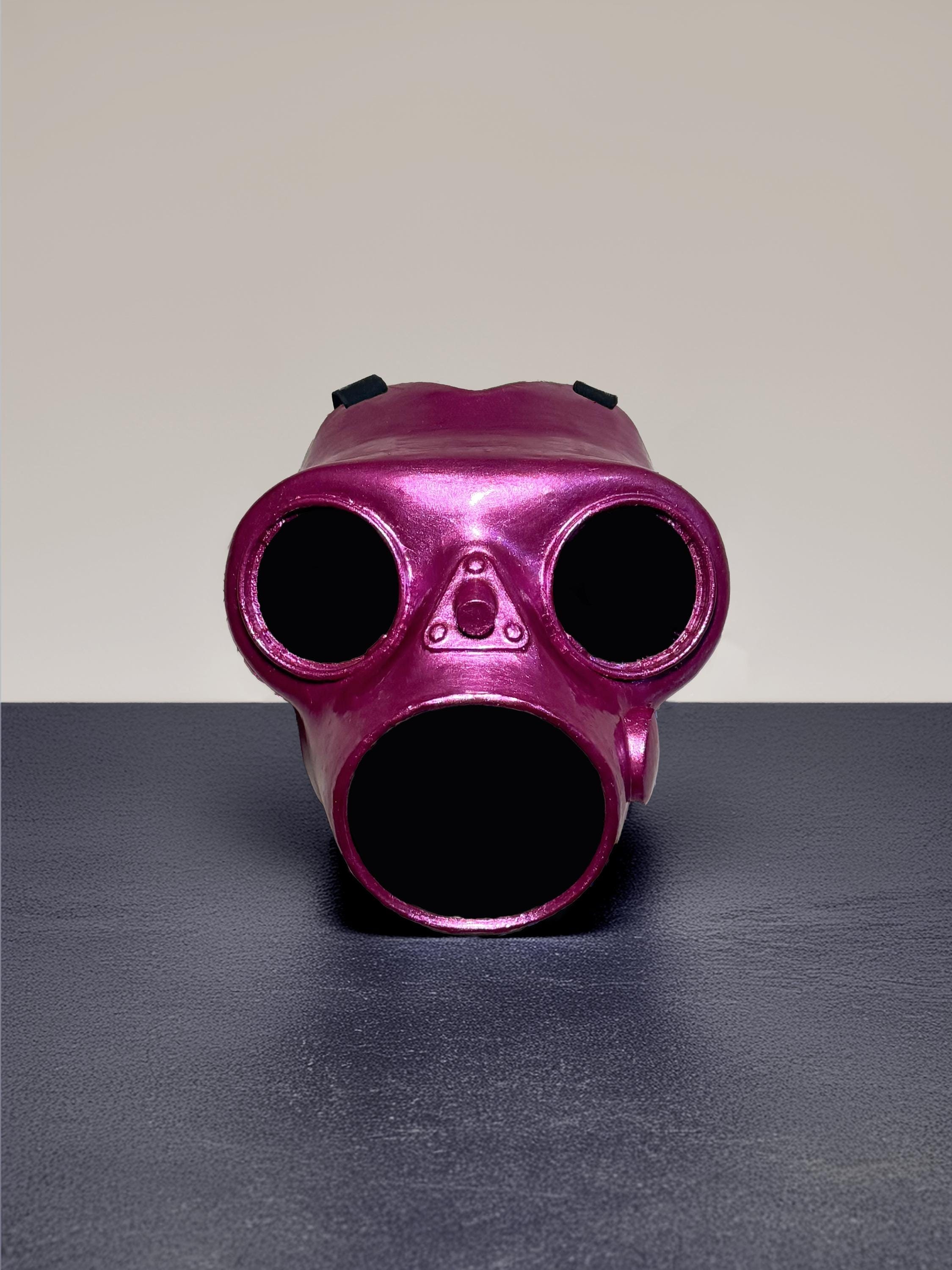 Slipknot Sid Wilson New Mask - Gold Gas Mask - Metal Music