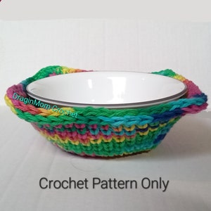 Thermal Small Bowl Holder Crochet Pattern