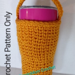 30 Oz. Curved Tumbler and 40 Oz. Cup Carrier Crochet Pattern
