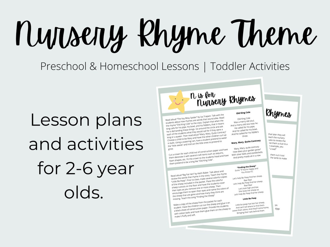 2 Year Old Class Schedule