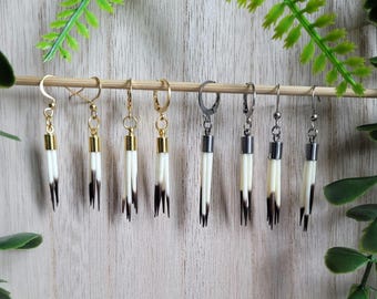 Natural Porcupine Quills  (gold)