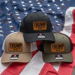 Trump MAGA 45 47 Hat, Trump Hat, Trump 45 47 Trucker Cap,Trump Richardson 112,Support Trump, President Hat, Father&#39;s Day Gifts. Gift For Dad
