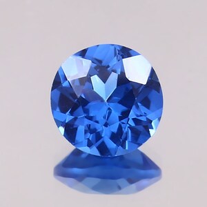 AAA 8 MM Flawless Cornflower Blue Sapphire Loose Gemstone Cut, Cornflower Sapphire Round Cut, Sapphire Jewelry Making Tools & Ring Product