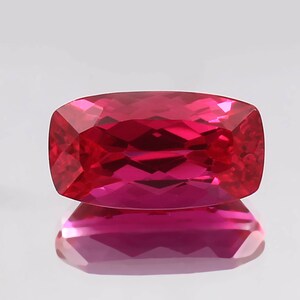 AAA Flawless Mozambique Ruby Loose Cushion Gemstone Cut, Blood Red Ruby Cut Stone Fine Quality Ruby Ring And Jewelry Making Gemstone 11.90Ct