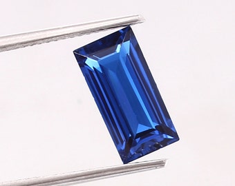 Saphir Naturel De Ceylan Pastel Bleu - 11x8 Mm, 3.30 Carats, Taille Poire, Qualité Loupe Propre