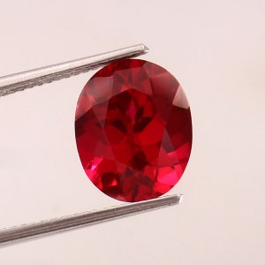 AAA 6.05 Crt Flawless Mozambique Ruby Gemstone Cut, Loose Oval Cut Blood Red Ruby Cut Natural Ruby Jewelry Making Tools & Ring Raw Product