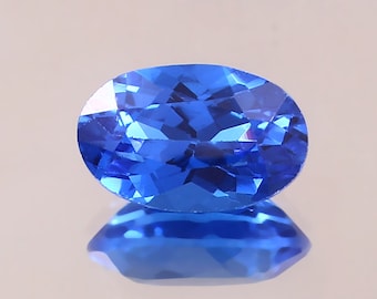 Cornflower Blue Sapphire: 3.60 Carat Oval Ceylon Gemstone