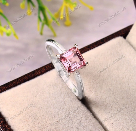 Natural padparadscha sapphire ring deals