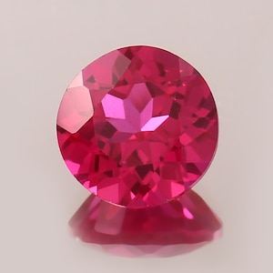 AAA Grade 10 MM Mozambique Ruby Gemstone Cut, Loose Round Blood Red Ruby Cut Stone Fine Quality Ruby Jewelry Making Tools & Ring Raw Product