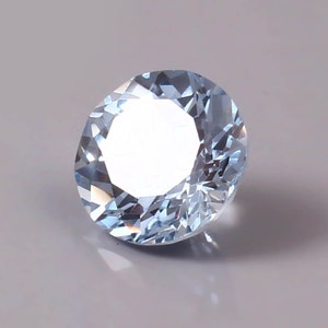 AAA 8 MM Flawless Brazilian Aquamarine Loose Round Gemstone Cut Excellent Quality Natural Aquamarine Fashion Jewelry & Ring Making Gemstone