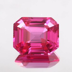 AAA 13.50 Carat Ceylon Pink Sapphire Gemstone Cut, Loose Radiant Cut Pink Sapphire Stone For Top Quality Jewelry Tools & Ring Making Raw