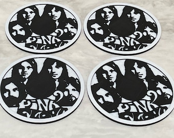 Pink Floyd Coasters w/ Storage Case