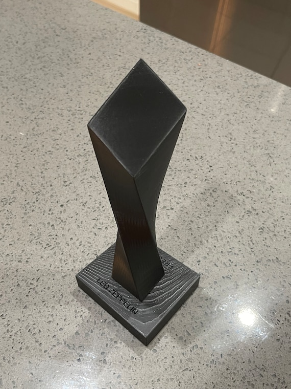 Led Zeppelin - the Object - From the Album: Presence - 3D Printed