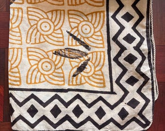 Hand Block Printed Cotton Sarong: Indian Artisan Beach Wrap Scarf
