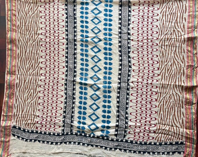 Cotton hand block print sarong block print pariyo block print woman dress hand block body cover dress cotton scraves cotton summer sorang
