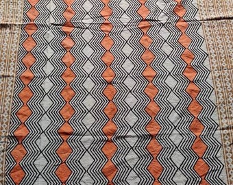 Hand Block Print Cotton Sarong, Indian Beach Cover Up