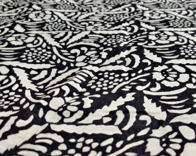 Hand Block Print Fabric,Cotton Fabric, Indian Fabric, fabric by yard, Block Printed Cotton womens clothing