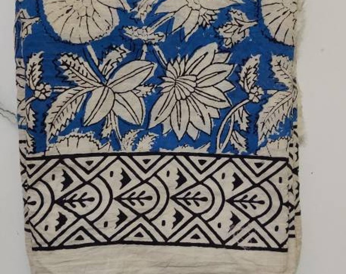 Indian Hand Block Print Sarong- Cotton Sarong- Beach Wrap Sarong- Summer Beach Pareo-Cover Up Sarong
