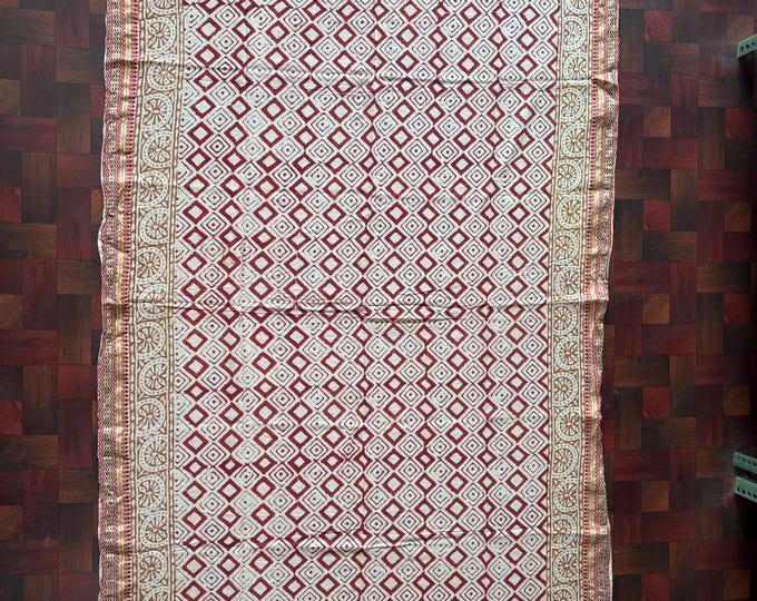 Cotton hand block print sorang block print pariyo block print women dress hand block body cover up cotton summer sarong