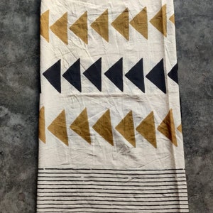 Geometric Printed Summer Beach Cotton Scarves and Sarong for Her, Jaipur Print Cotton Hand Block Print Pareo, Beautiful Cotton Sarong