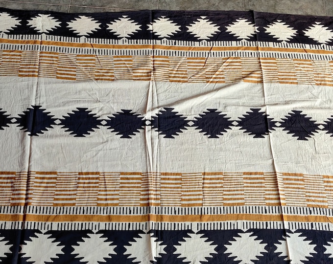 Ikat Block Printed Cotton Sarong, Sarongs Beach Wrap Pareo, Long Scarf, Large Sarong, Beach Cover up , Indian Lungi, Decorative Dupatta