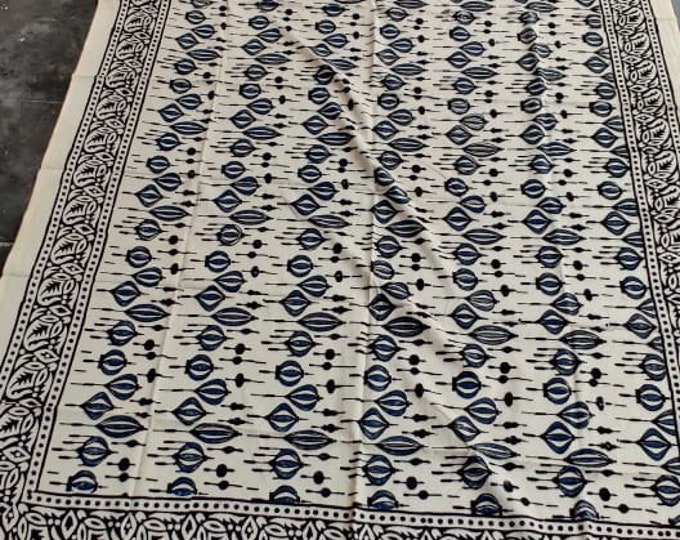 Hand Block Printed Zari Cotton Sarong, Beach Wrap Pareo, Long Scarf Sarong Cover up, Sarongs for Women, Gift item, Men Lungi