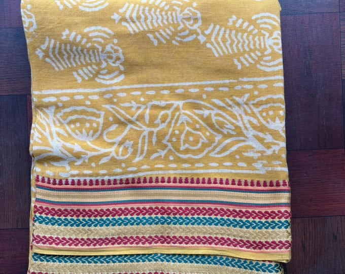 set of twoSorongs priyo summar hadmade scravas beach cover up body cover up woman dress eight  wear dress gift for her block print sarongs