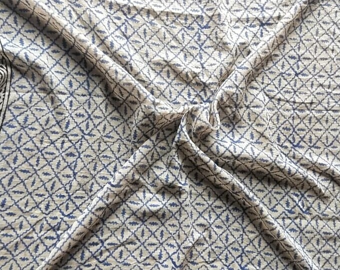 Zari Hand Block Geometric Print Black Scarves Indian Cotton Sarong Decorative Handmade Cotton Beach Pareo, Printed Sarong, Hand Print Sarong