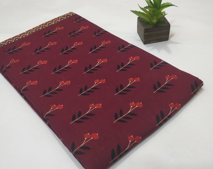 Jaipur Hand Block Printed Fabric, Indian Printed Cotton 60's Fabric, 5 to 10 Yards Cotton Cambric Running Fabric by Yard,Cotton Dress Fabric