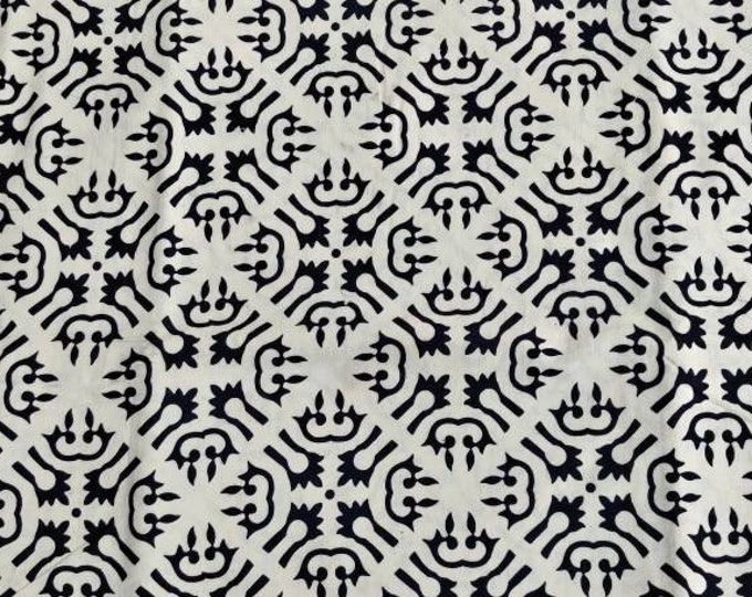 Indian Hand Block Printed Pariyo Beach Wraps Swim Wear Sarong Fabric Natural Stamp Print Western Cotton Cloth Pareo Scarves for Women