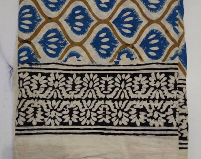 Beautiful Hand Block Print Hand Made cotton scarves,Cotton Sarong,Bagru,Print,Pareo,Decorative Summer Beach Scarf jaipur print