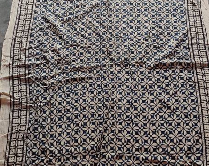 Hand Block Printed Beach Sarong for Women – Cotton Pareo, Sarong Skirt, Beach Wrap, Swimwear Cover Up, Travel Gift for Her, Indian Lungi