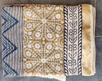 Beautiful Hand Block Print Hand Made cotton scarves,Cotton Sarong,Bagru,Print,Pareo,Decorative Summer Beach Scarf jaipur print