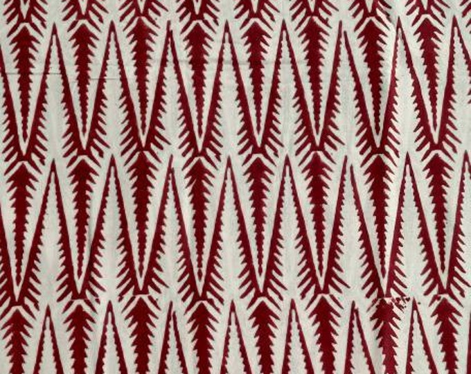 Hand Block Print Fabric,Cotton Fabric, Indian Fabric, fabric by yard, Block Printed Cotton womens clothing