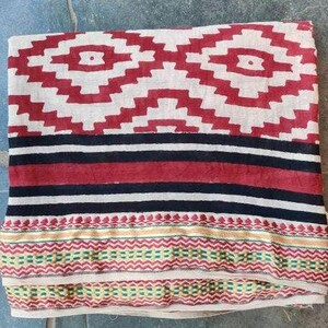 Indian Hand Block Print Sarong for women Cotton Scarf Beach wrap cover up Stole summer wear Jaipuri print Fabric