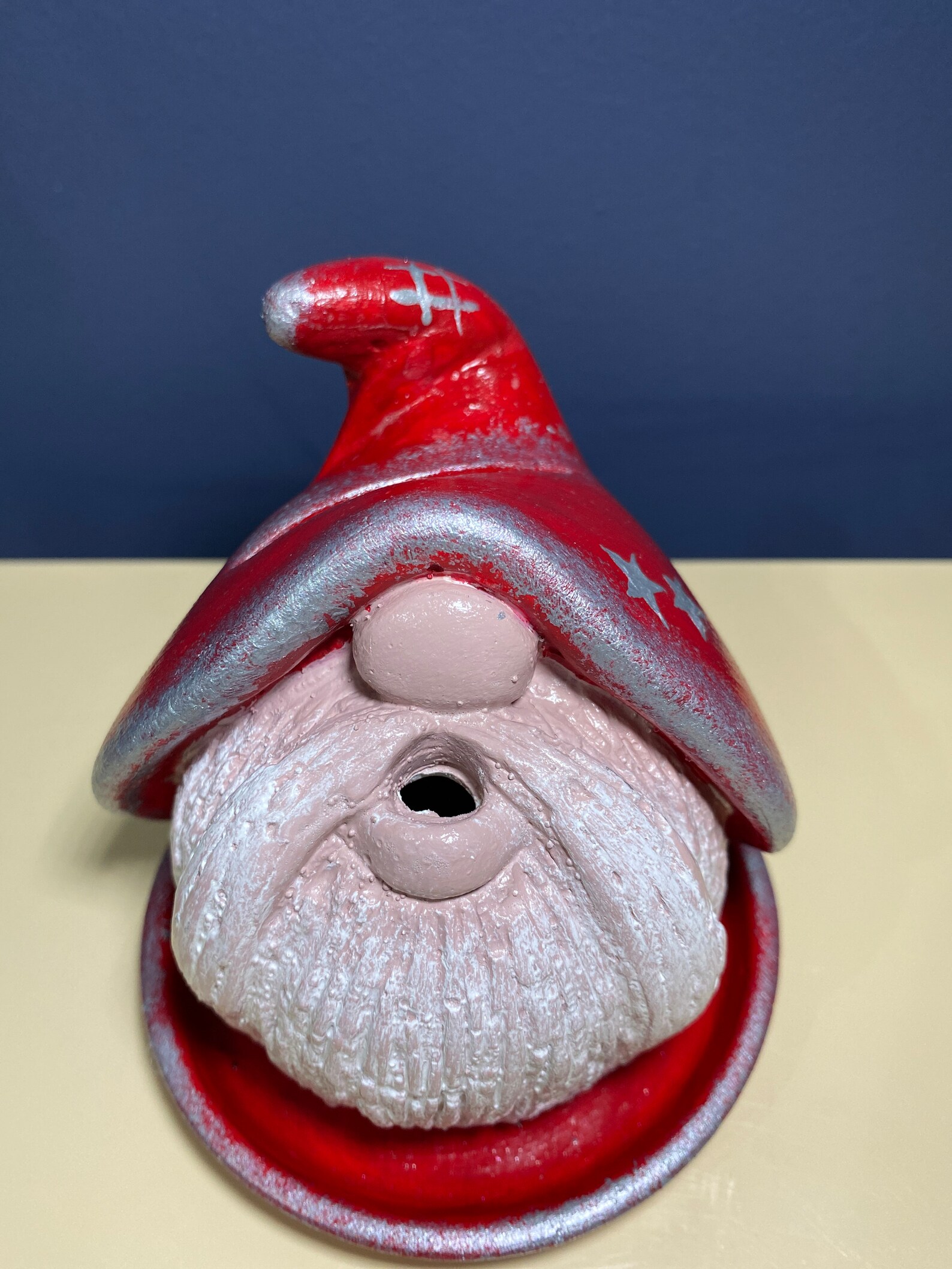 Handmade Gnome Incense Holder Backflow Incense Burner Gnome Etsy