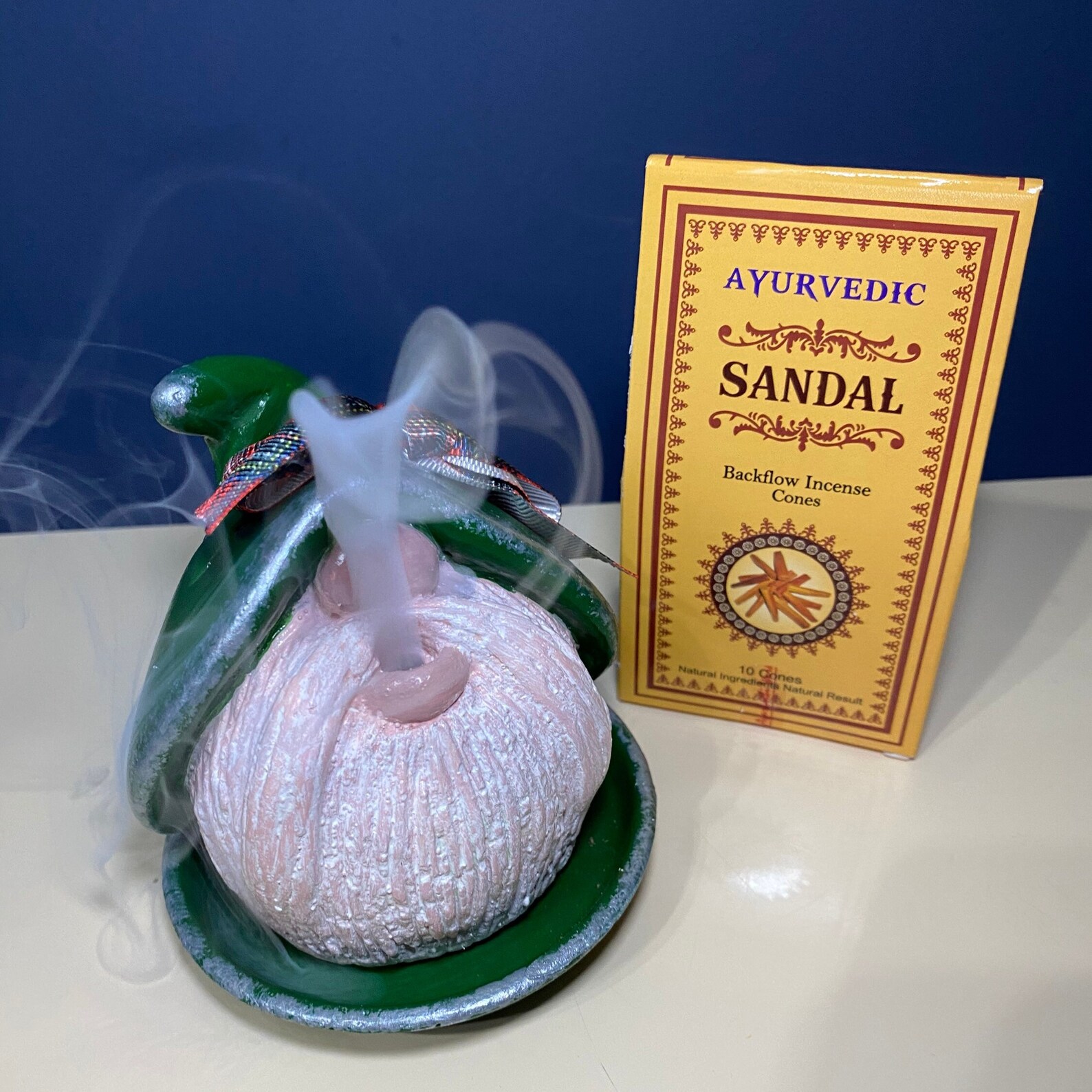 Handmade Gnome Incense Holder Backflow Incense Burner Gnome Etsy