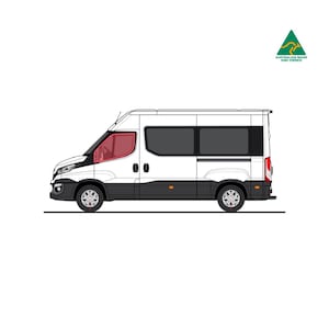 Iveco Daily 2015-2025 Front Doors (pair) Window Cover