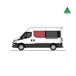 Iveco Daily 2015-2025 - Slider Door Window Cover