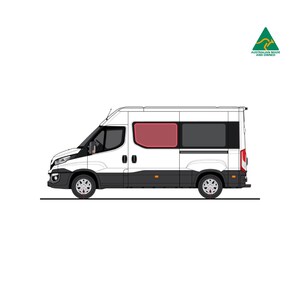 Iveco Daily 2015-2025 Slider Door Window Cover