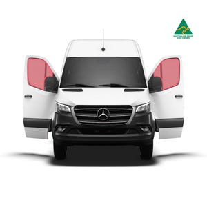 Mercedes Sprinter - Front Doors (pair) Window Covers