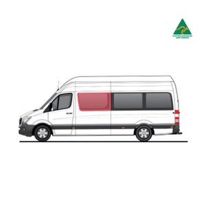 Sprinter 2019-2025 - Slider Door Window Cover