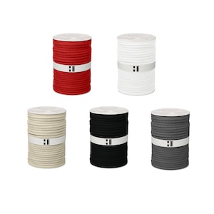 Hummelt® cotton rope 10 mm 5 various Colors Cotton Cord Cotton Cord Cord Rope Hollow braid (without core); 7.5 m, 50 m