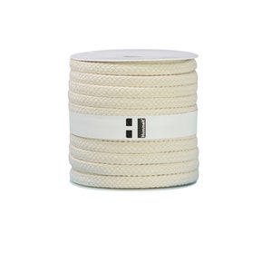 Hummelt® Cotton Rope 12 mm Cotton Cord Cotton String Cord Rope Hollow Braid (without core); 7.5 m, 20 m, 35 m