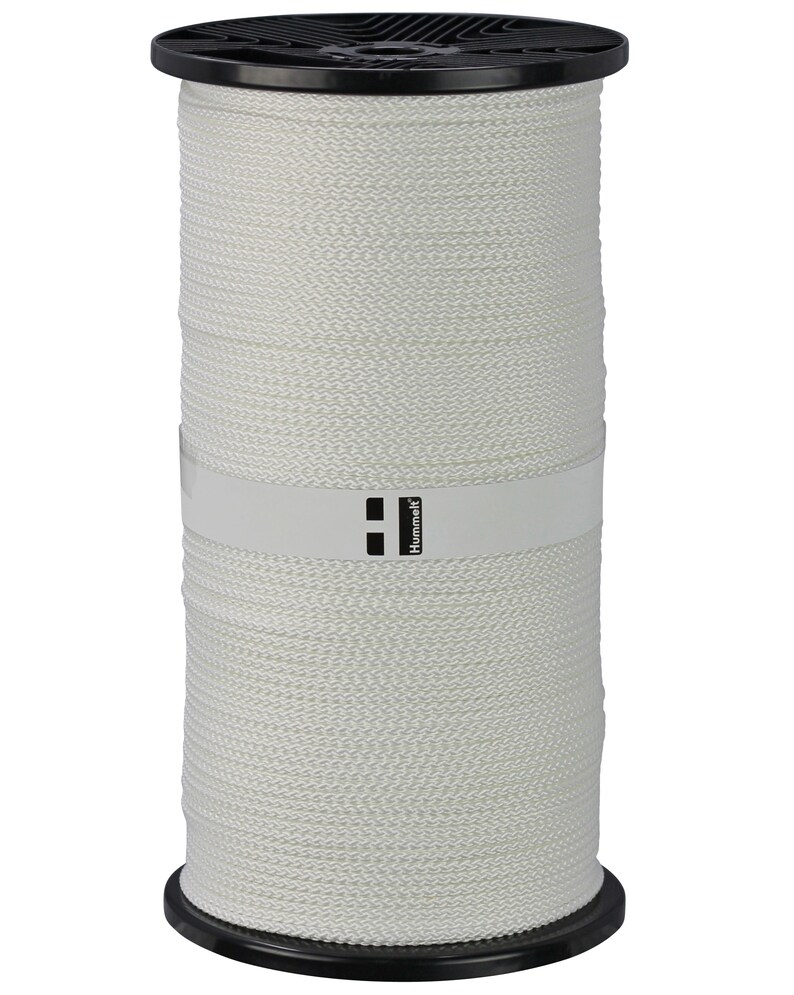 Universal Rpe Hummelt® 4 Mm 100 M - 500 M Universal Rope Polyester Rope White on a ...