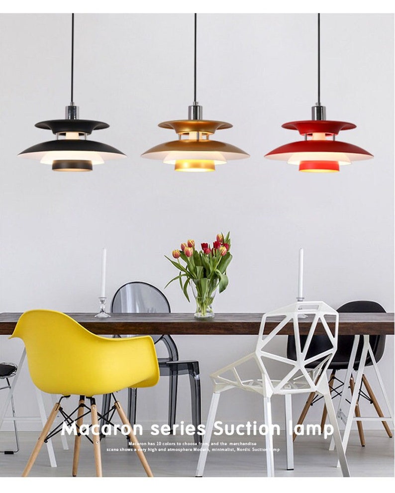 Pendant Light Macaron Creative Lighting Pendant Ceiling Etsy