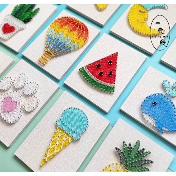 Nail String Art - Etsy